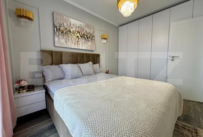 Apartament cu 2 camere semidecomandat, mobilat în Nufărul