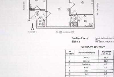 Apartament 2 Camere Tiglina 1 – Etaj 2/4, Centrală Termică, Izolat - 10