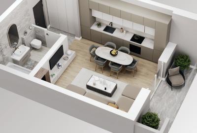 Apartament cu 1 Camera | Giroc | AC, Incalzire pardoseala, Parcare inclusa - 3