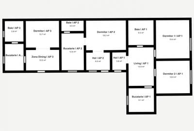 Casa cu 3 Apartamente - Zona Sagului(Shopping City) - 0% COMISION - 20