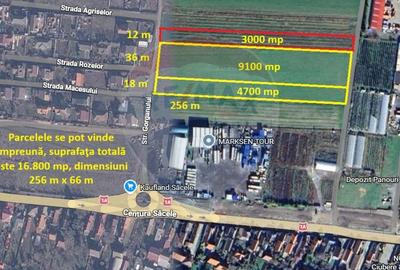 Teren intravilan, 3000 mp, lângă Kaufland Săcele - 2