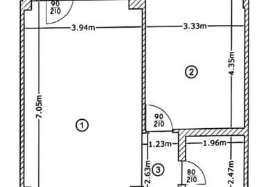 Vanzare apartament cu  2 cam 54 mp et  3/7 in Militari Residence-Cheajna - 8