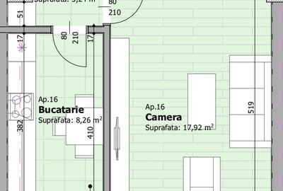 Apartament 1 camera, 41 mp, Panoramic Luxury Galata, accept CREDIT! - 3