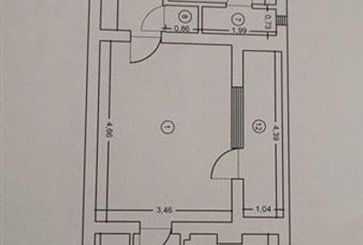 Apartament cu 3 camere semidecomandat în Tătărași