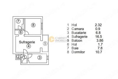 2 camere I Piata Victoriei I Bloc Anvelopat I Etaj 3/4 I 1960 - 9