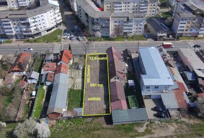 Teren construcție, în Mărăței