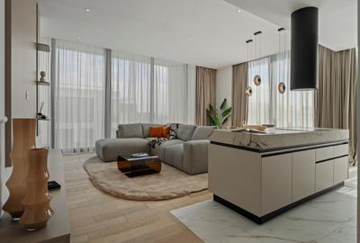 Apartament cu 4 camere semidecomandat, mobilat în Cotroceni