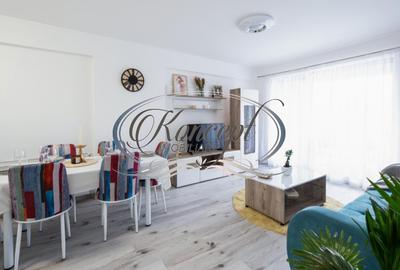 Apartament cu 2 camere semidecomandat, mobilat în Semicentral