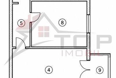 Dacia - Zimbru , 3 camere mobilat si utilat, renovat complet, balcon inchis - 5