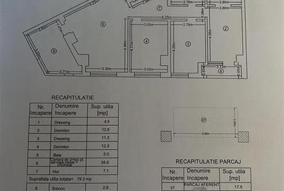 Apartament INTABULAT in Tatarasi: 4 camere, 93 mp, parcare inclusa - 17