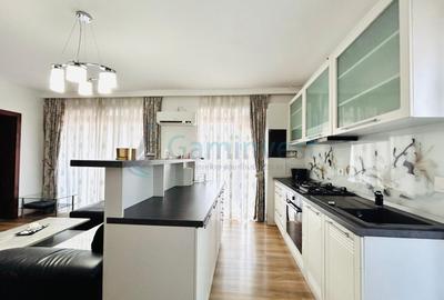Apartament cu 2 camere semidecomandat, mobilat în Nufărul