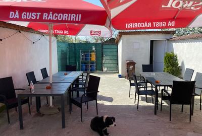 Se vând 3 spații comerciale funcționale + casă la roșu + teren - 8