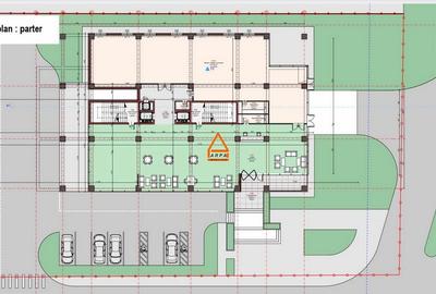 Teren - 2650 mp - Apart Hotel ( 2S+P+M+11 E )  A C -  T Vladimirescu - 4