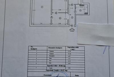 Apartament cu 2 camere, decomandat, etajul 2/10, zona Dacia - 9