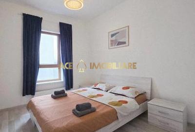 Apartament cu 2 camere semidecomandat, mobilat în Mihai Bravu
