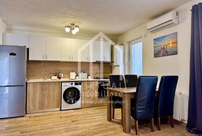 Apartament cu 2 camere semidecomandat, mobilat în Central
