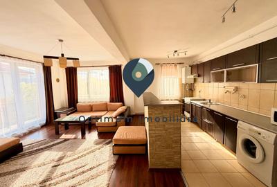 Apartament cu 2 camere semidecomandat, mobilat în Bună Ziua