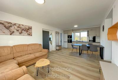 Apartament cu 4 camere semidecomandat, mobilat în Borhanci