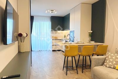Apartament cu 2 camere semidecomandat, mobilat în Nufărul