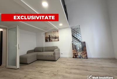 Apartament cu 2 camere semidecomandat, mobilat în Central