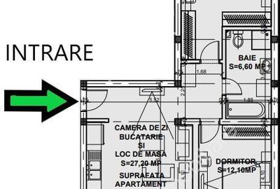 Apartament cu 3 camere etaj 1 zona Doamna Stanca din Selimbar - 5