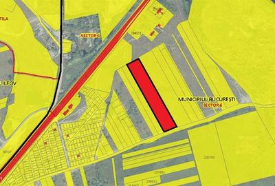 Teren intravilan de 22700 mp, în Chiajna