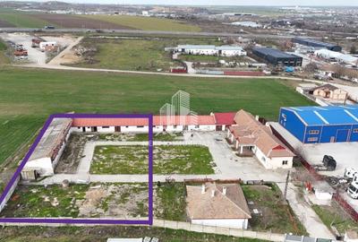 Ovidiu | Teren 1.736 mp | Deschidere 30,21 ml | Construcții existente - 2