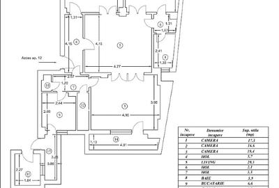 Apartament Parc Cismigiu 3 camere + living 110 mp - 1