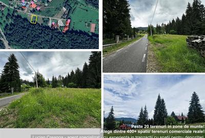 Teren Construcții intravilan de 1046 mp, în Durău