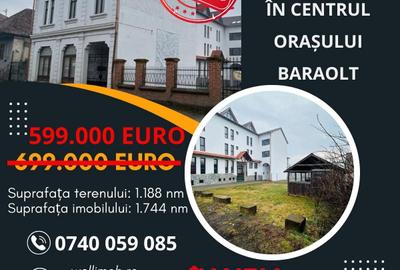 Spațiu comercial, 1744 mp în Baraolt