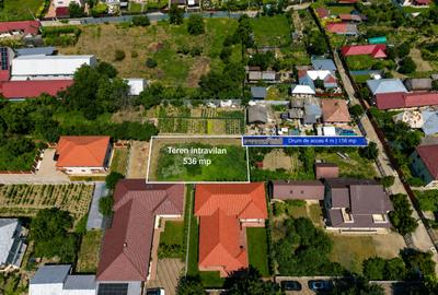 Teren Construcții intravilan de 536 mp, în Calea Moldovei