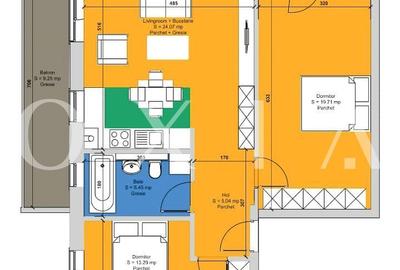 OX756 Bd. Aviatiei, 2 Parcari, Mobilat-Utilat, Lift - 19