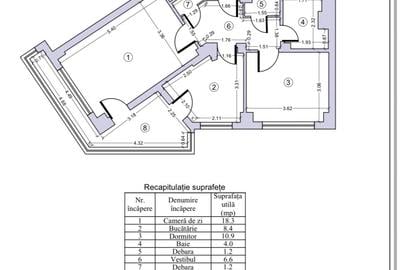 Apartament 2 camere , decomandat, parcul circului - 1