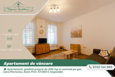 Garsonieră nedecomandată, mobilată în Pârneava