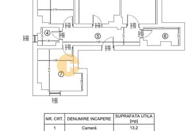 Nicolina 1 - 3 camere decomandat - 2 bai - etaj 3/8 - boxa - 11
