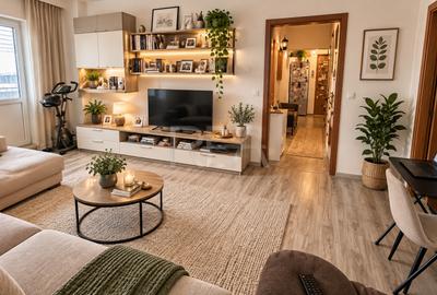 Apartament cu 3 camere decomandat, mobilat în Chișinau