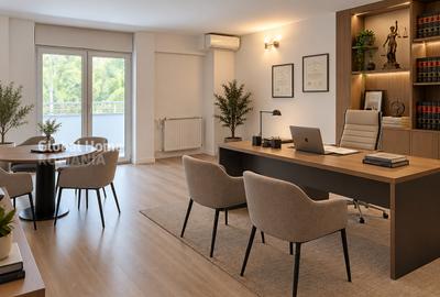 2 Camere  Office + Terasa | Posibilitate Mobiliare | Unirii - Corneliu Coposu - 22