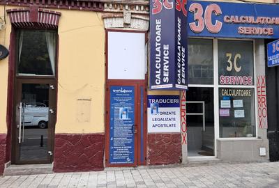 Spațiu comercial, 100 mp în Central