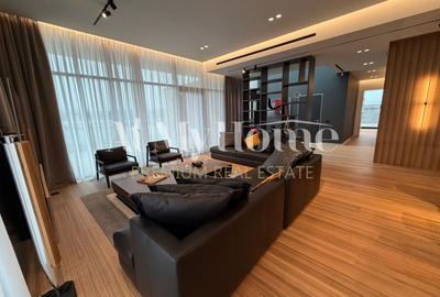 Penthouse cu 5 camere decomandat, mobilat în Băneasa