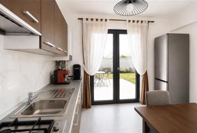 Resedinta stil, 3 dormitoare, sistem termic in pardoseala, terasa, lot 530 mp, S - 36