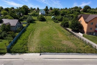 Teren intravilan Horpaz – Miroslava, Iași 1399 mp 23 m deschidere la asfalt PUZ aprobat - 2