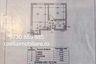 2 camere, S33mp, parter, nemobilat, centrala, parcare, metrou Pacii, semistradal - 19