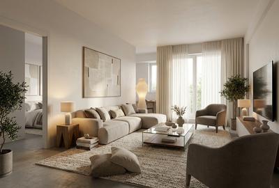 Apartament cu 2 camere semidecomandat în Eminescu