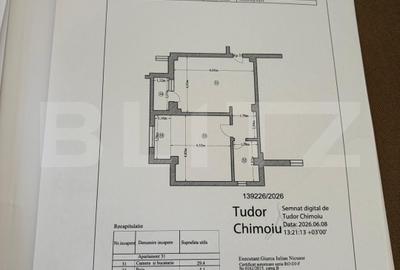 Apartament cu 2 camere decomandat în Exterior Est