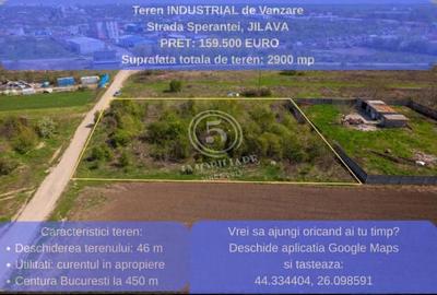 Teren Construcții intravilan de 2900 mp, în Jilava