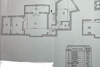Apartament 3 camere  semidecomandat - Cismigiu - 12