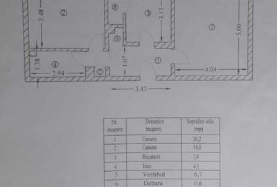 Apartament cu 2 camere, mobilat în Lacul Tei