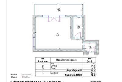 Drumul Taberei, studio urias 52 mp (cea mai mare varianta) bloc 2008 - 16