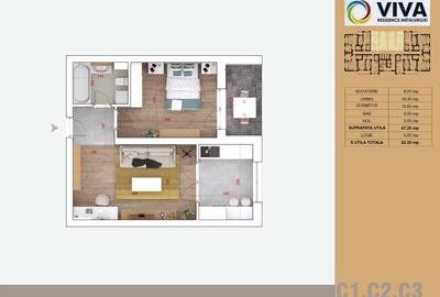 PRIMA ÎNCHIRIERE | TOTUL NOU | VIVA RESIDENCE – METALURGIEI PARK - 23