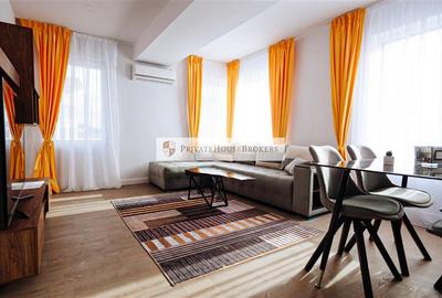 Apartament cu 3 camere semidecomandat, mobilat în Pipera